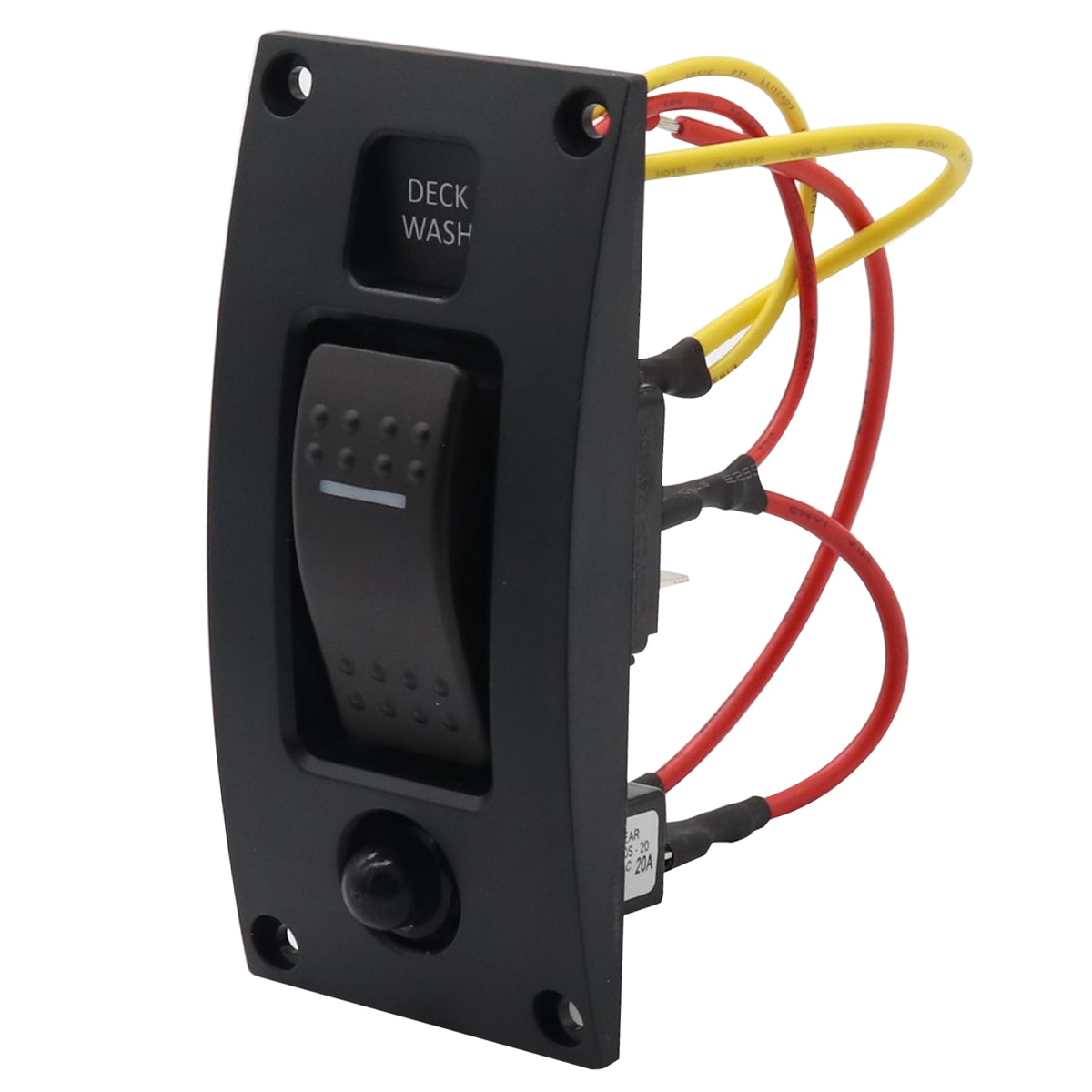 Deck Wash Control Panel C-7 Sealed IP66 Waterproof On/Off Marine Boat Deck Wash Switch For SP33 Series Regular Panels
