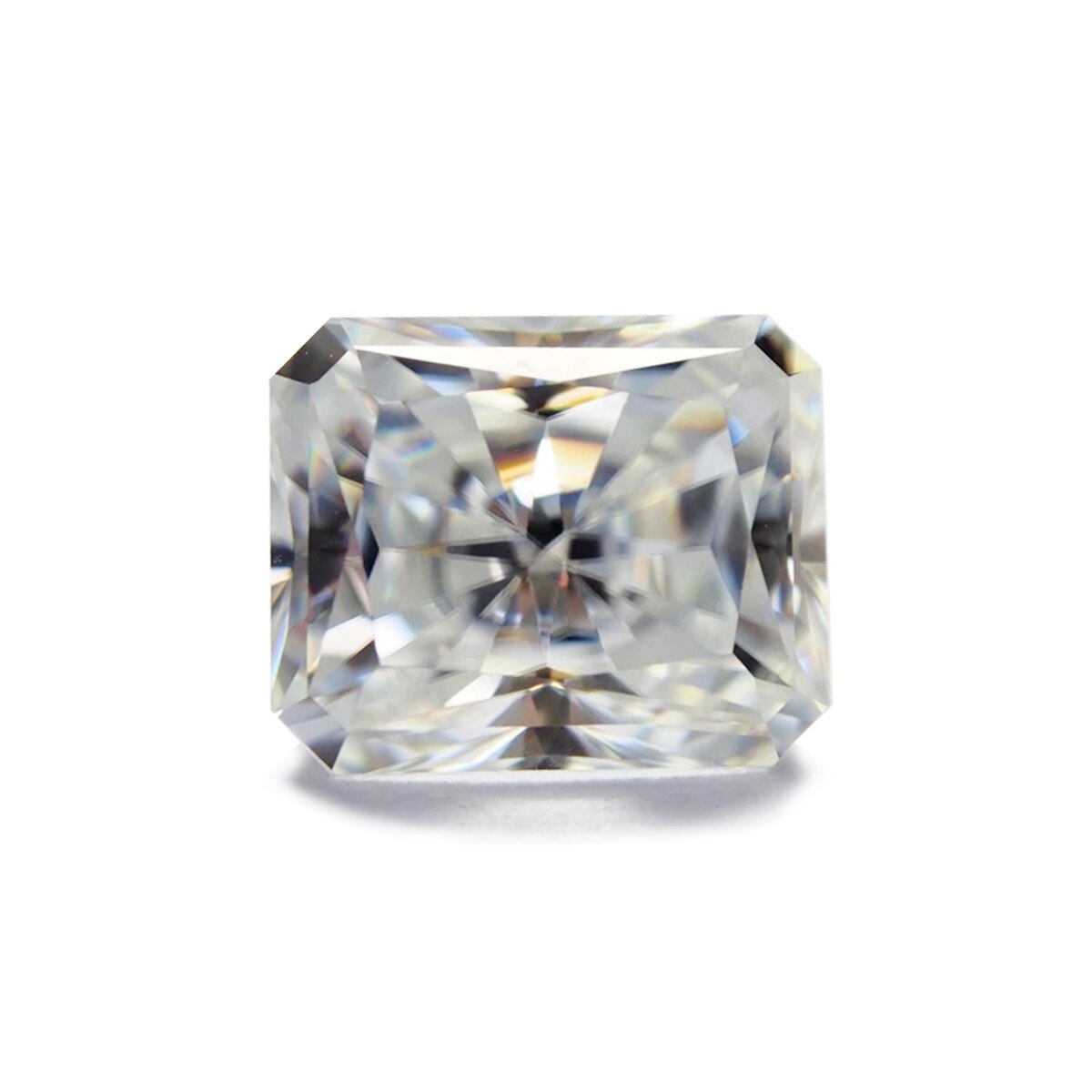 Szjinao Real 100% Losse Edelstenen Moissanite Steen 1ct 5*7Mm Radiant Cut Diamond D Kleur VVS1 Undefined Gems voor Sieraden Maken