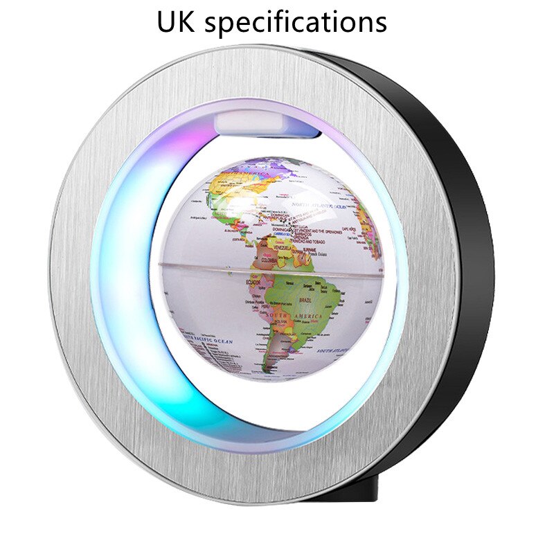 Led Möbel Globe Magnetische Schwebender Globus Licht Welt Karte Rotierenden Nacht Lampe Kinder Neuheit Ball Licht Lampe: White C