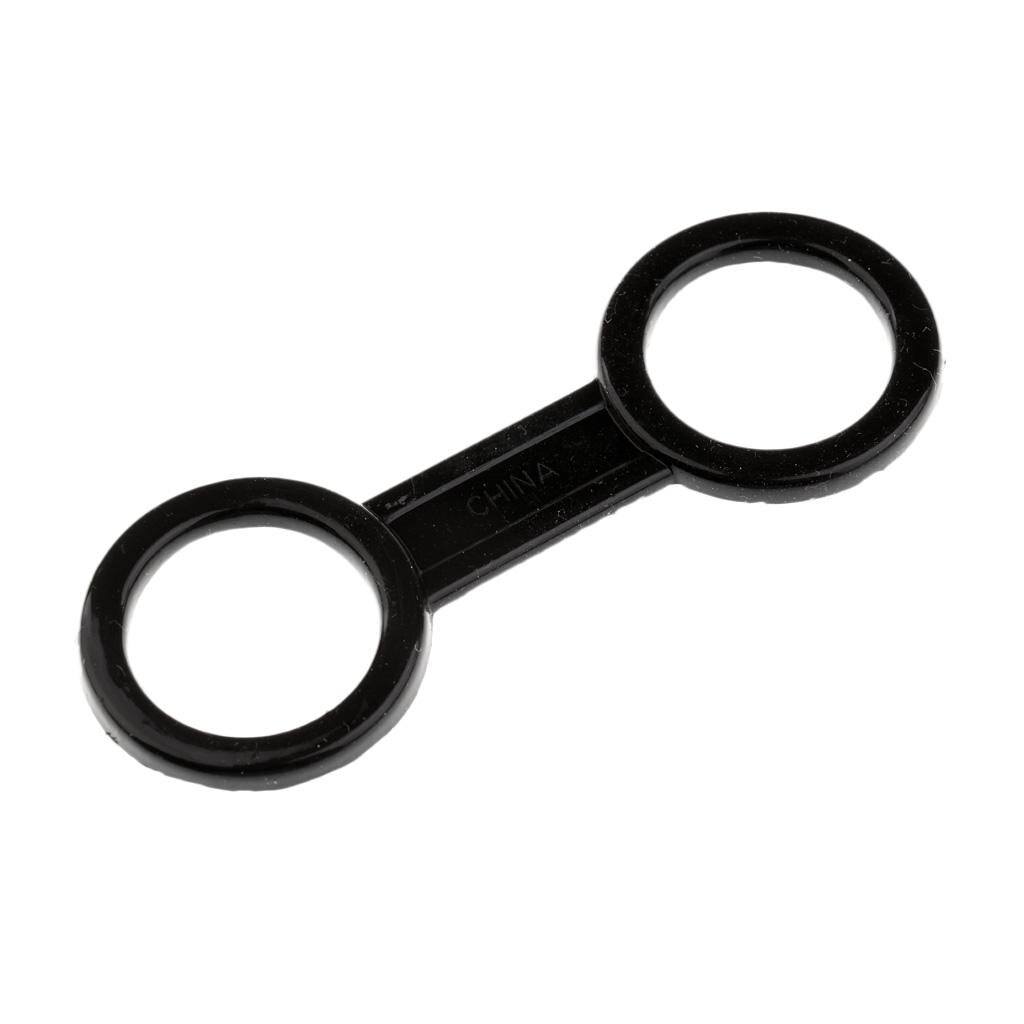 Scuba Choice Fermasnorkel In Silicone Per Immersione E Snorkeling – Colore Nero, Universale, Resistente E Flessibile