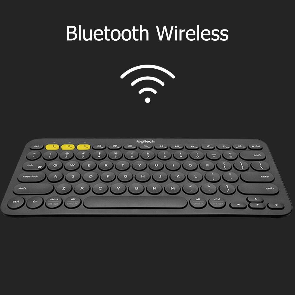 Logitech K380 Bluetooth Wireless Keyboard Portable Multi-Apparaat Apple Telefoon Ipad Computer Mac Ios Ultradunne Mute Toetsenbord