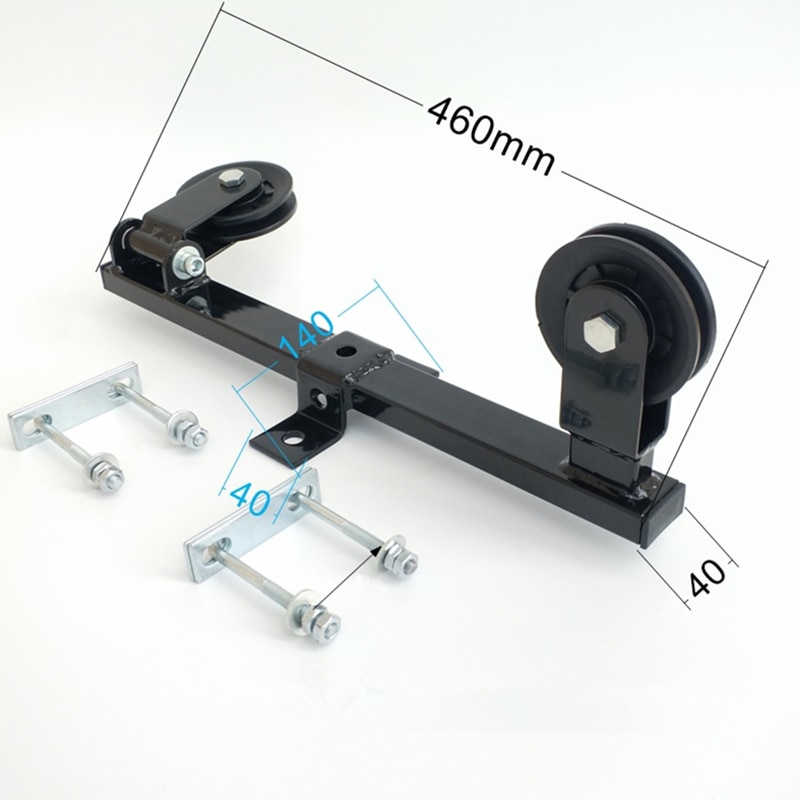 Fitness DIY Pulley Cable Machine Attachment Arm Biceps Triceps Back Chest Blaster System Gym Pull Down Equipment For Square Tube