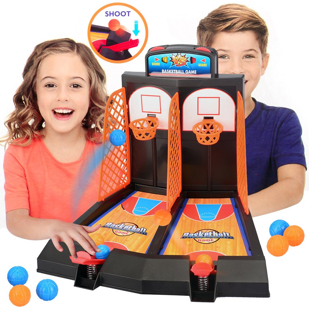 Kids Vinger Basketbal Spel Speelgoed Intellectuele Traning Onderwijs Ouder-kind Spelen