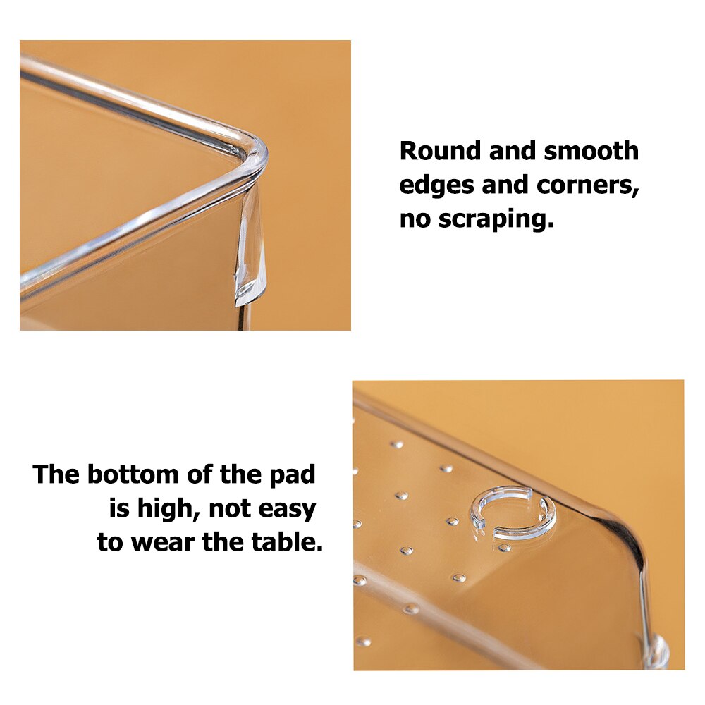 3/6/7/11 PCS Plastic Desk Drawer Organizer Trays Drawer Compartment Divider Container for Bedroom Dresser Office Storage Drawers