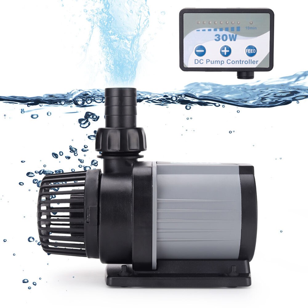 DC 24V Submersible Pump DCS High Lift Water Pump Fish Tank Adjustable Mute Energy Saving Controllable Flow Fountain Water Pump