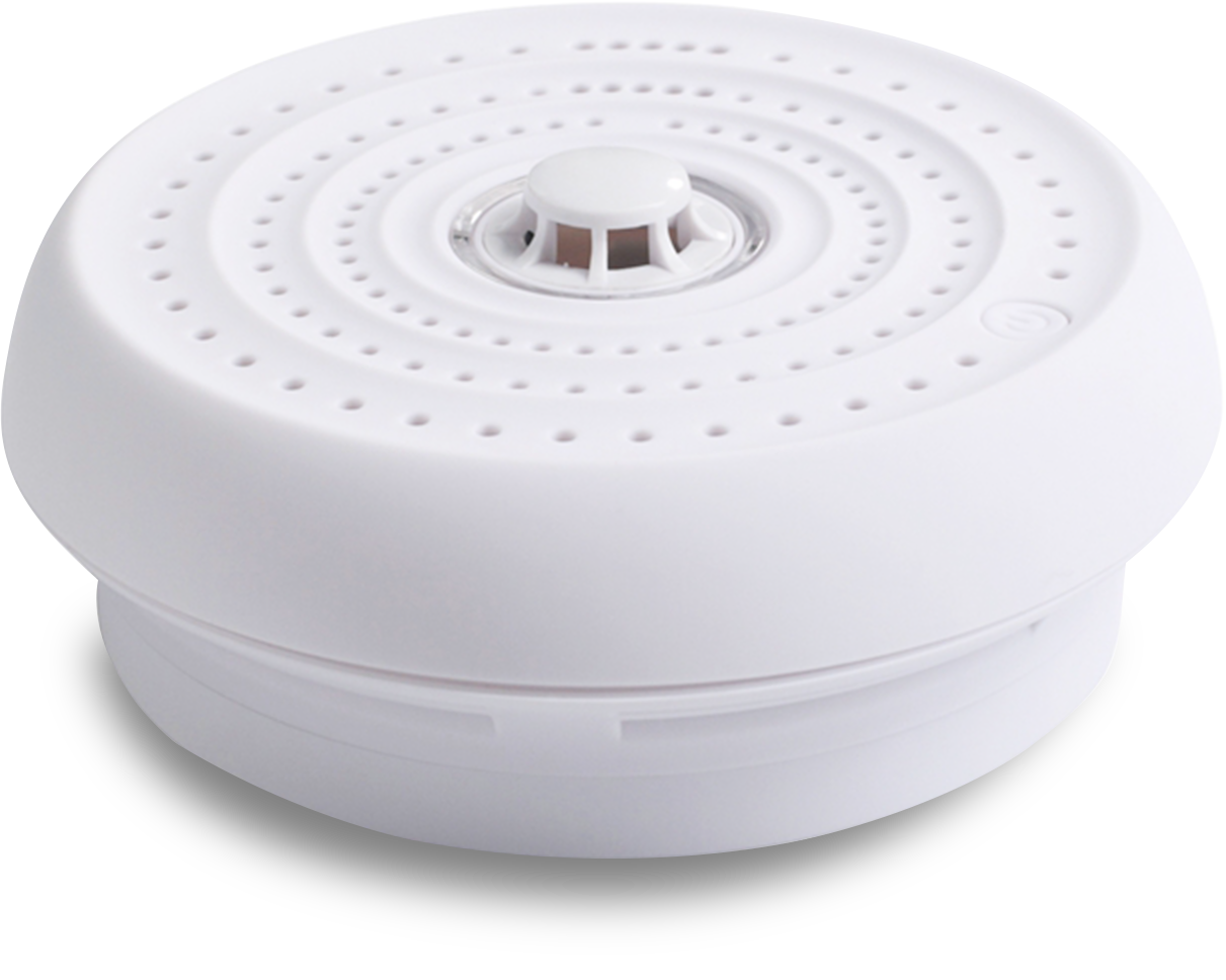 Wireless Interlink Heat Detector Sensor Fire Alarm Home Security System Firefighters 433mhz