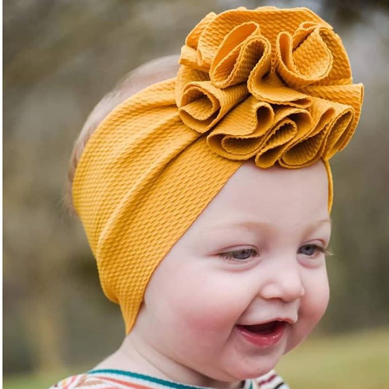 Baby hårtillbehör bandeau bebe fille pannband baby flicka pannband för tjejer baby pannband baby turban blommor diadema bebe