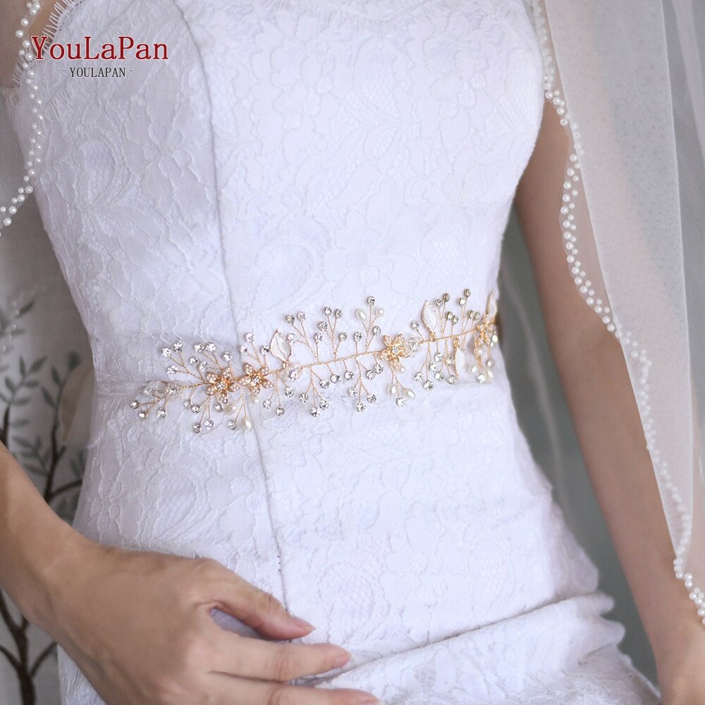 Strass Riemen voor Vrouwen Kristallen Ketting Riem voor Jurk Sparkle