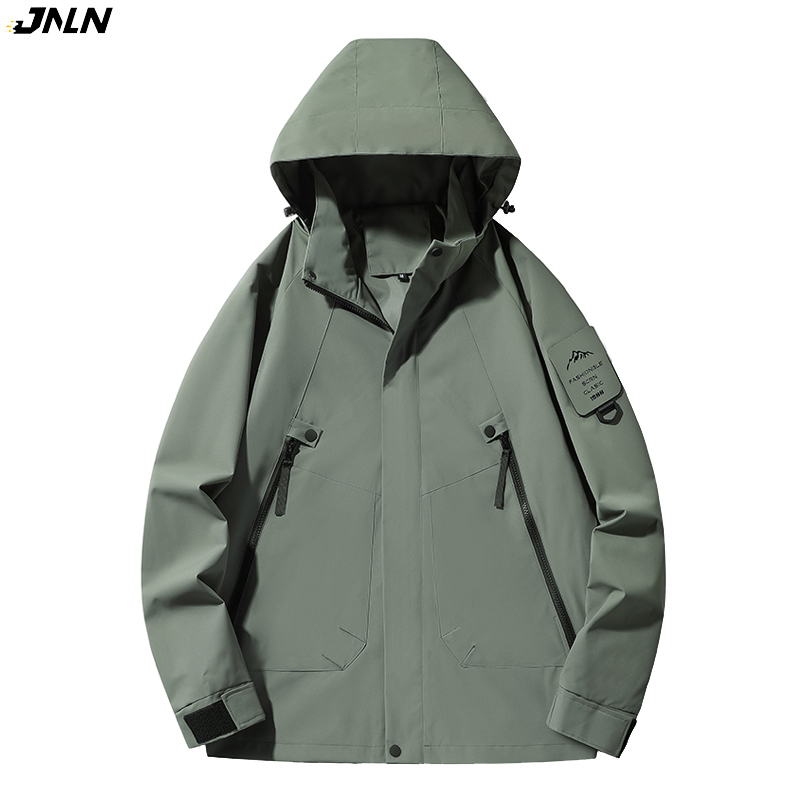 JNLN unisexe vestes imperméables escalade randonnée camping Trekking coupe-vent femmes hommes en plein air coupe-vent manteaux de pluie antisalissure