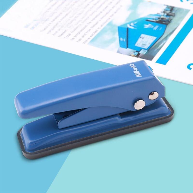 Mushroom Hole Shape Punch for Happy Planner Disc Ring DIY Paper Cutter T-type Puncher Craft Machine Offices Stationery