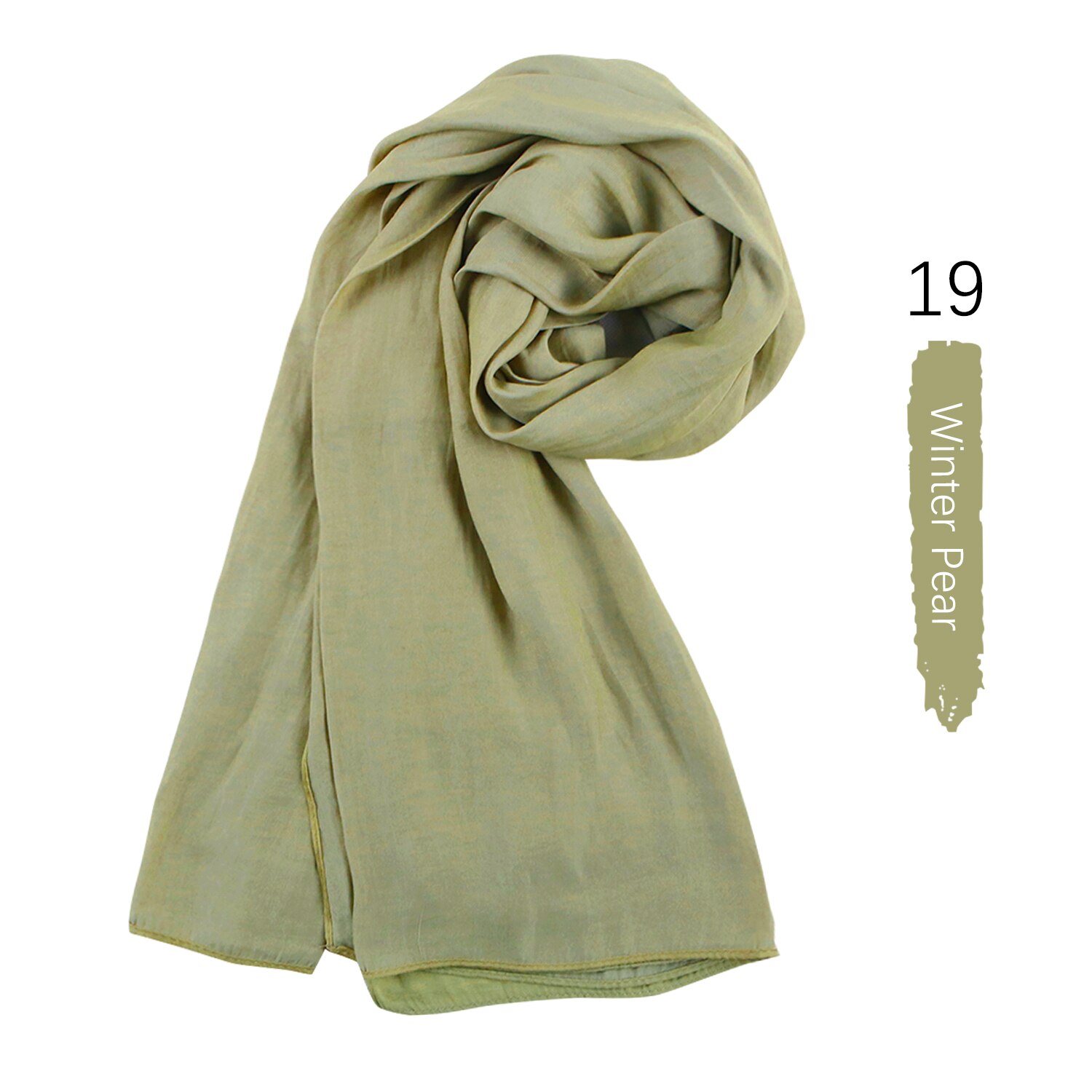 180*80cm miękki woal hidżab szalik dla muzułmanki Kim SideHeadscarf femme musulman holandia arabskie szale i okłady: 19