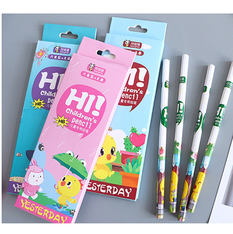 Latest wood writing Pencil school office HB pencil children's Students write pencils