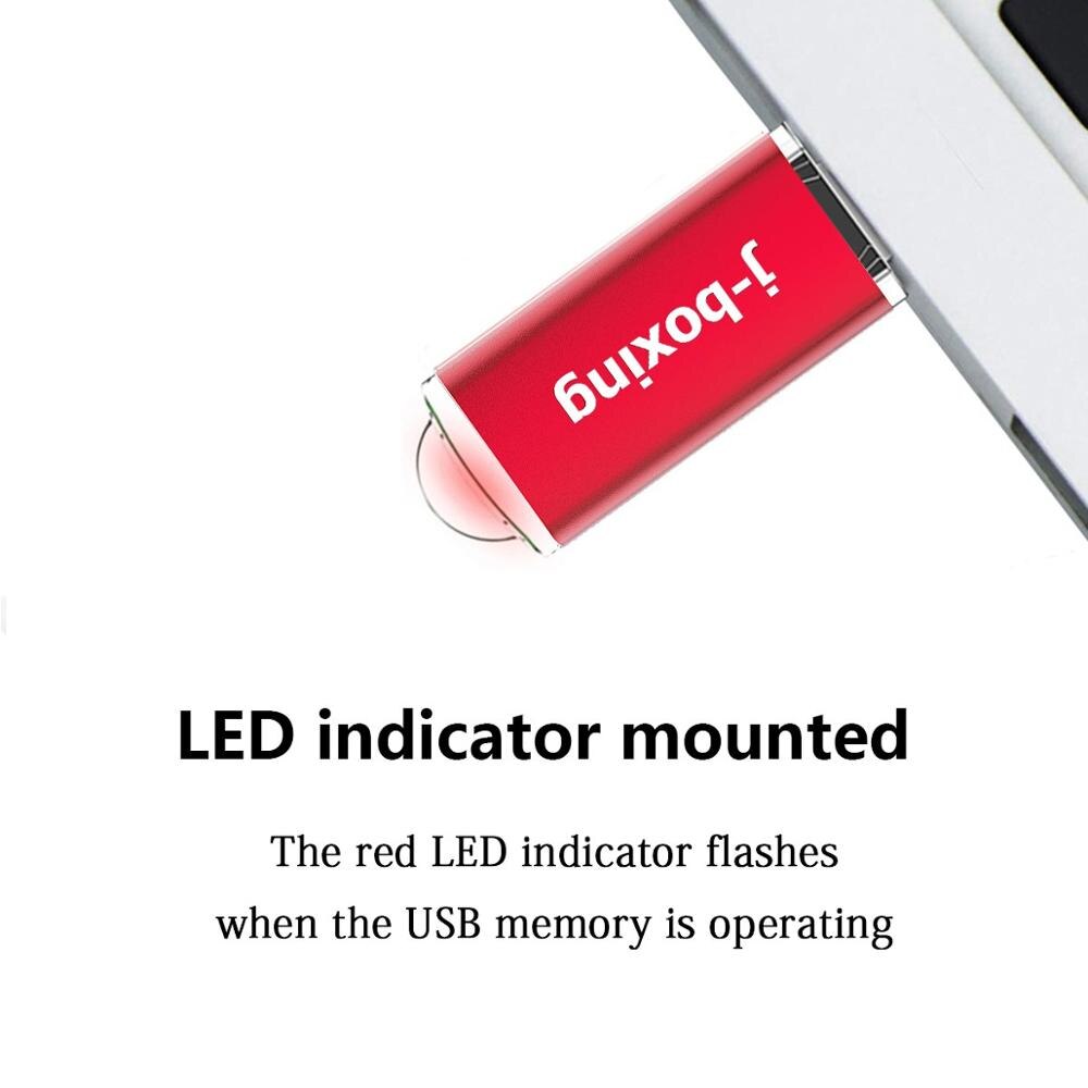 J-boxing 512MB clés USB 10 pièces 64MB 128MB 256MB petite capacité clés USB pour ordinateur voiture stockage de données USB rouge