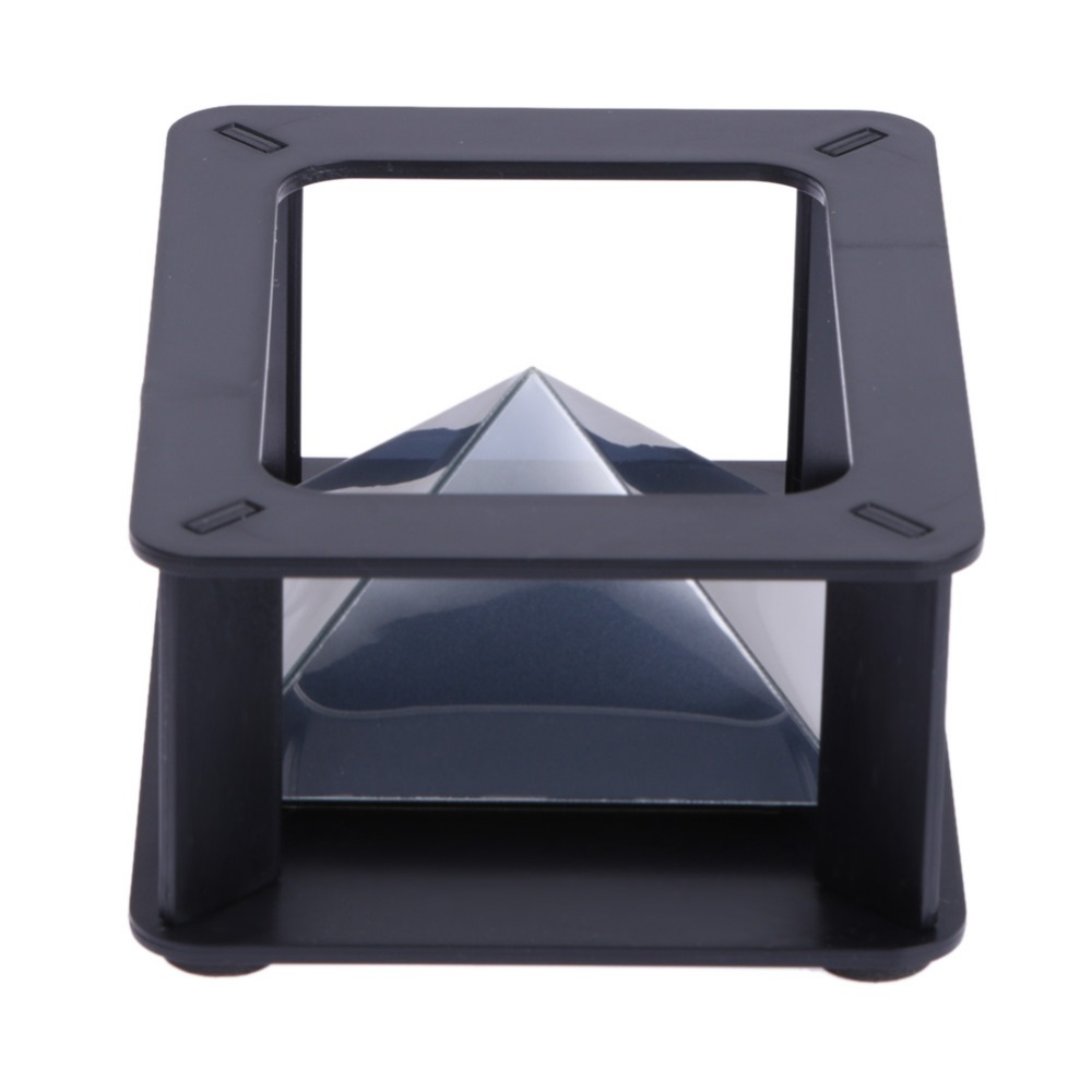 3D Hologram Display Type Indoor Application Projector pyramid Hologram Display Pyramid Projector Luxury Showcase For Smartphone