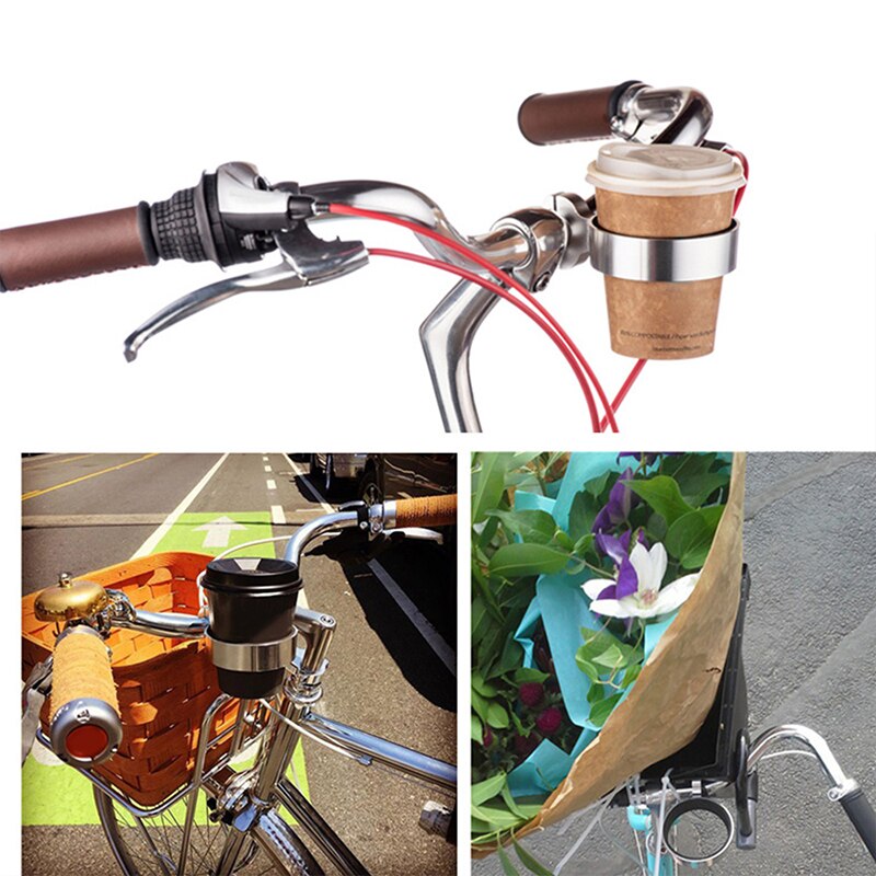 Cykel cykling mugghållare motorcykel cykel cykel styrfäste kaffedrycker mugghållare aluminium för styre