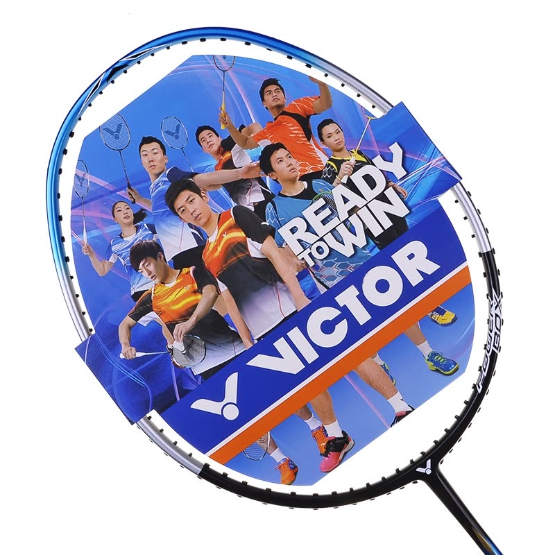 Victor Cha 9500 S/ 9500 Carbon Fiber Badminton Rackets Offensive 6.8Mm As Badminton Racket Met String
