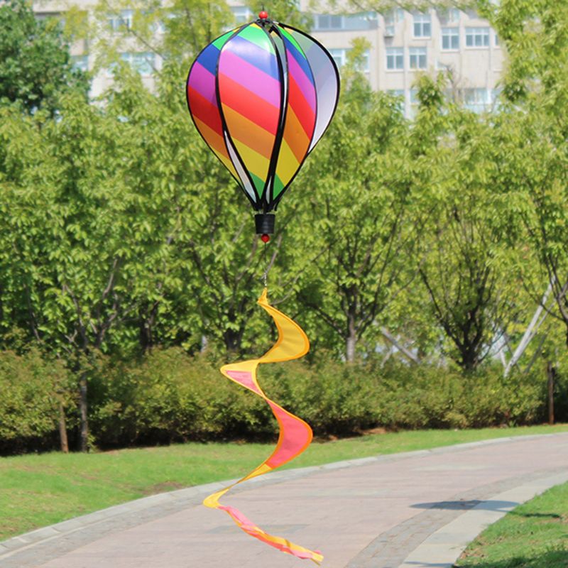Juguete de globo aerostático Spinner, adorno para césped y jardín, elementos de recordatorio para fiestas al aire libre, 203E