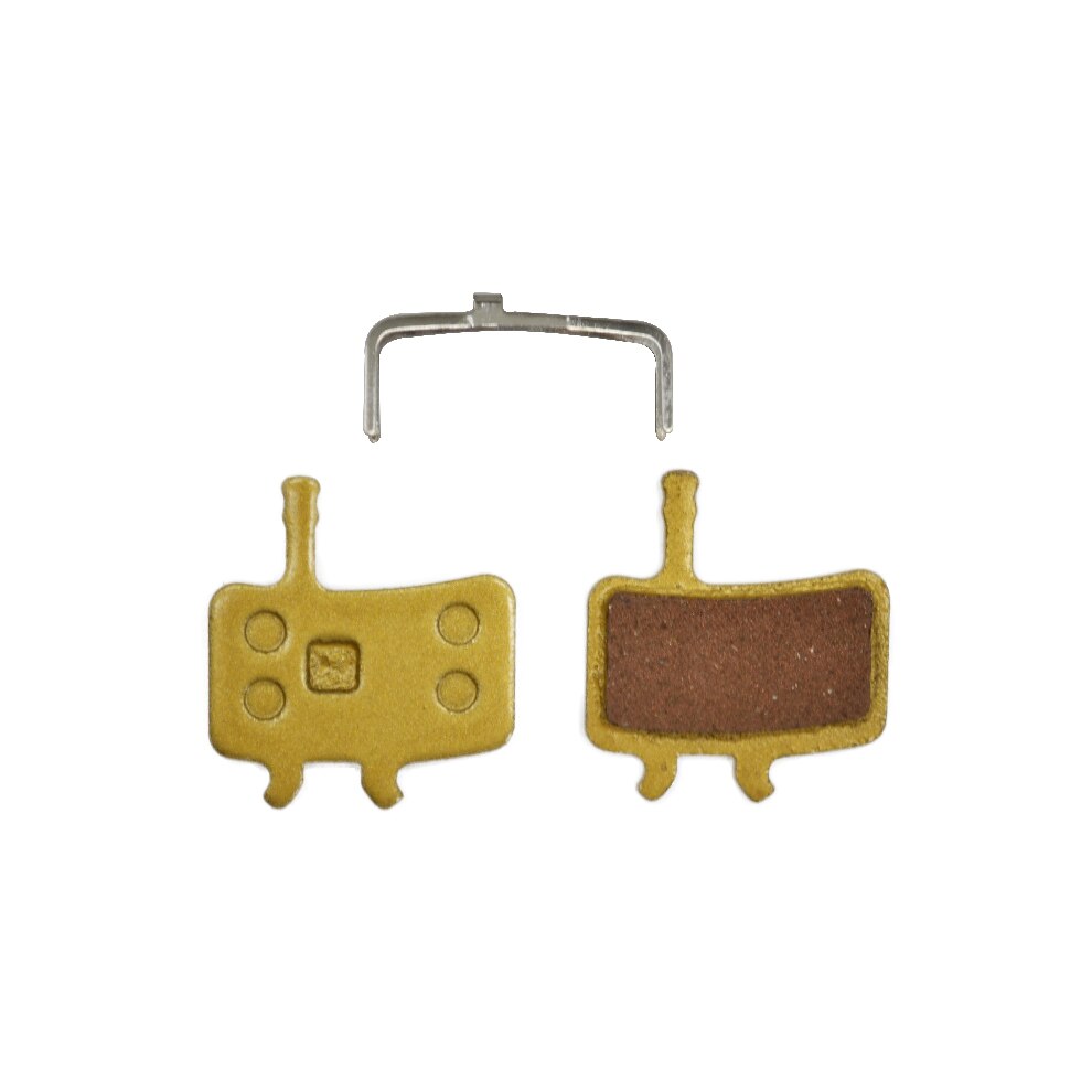 EOOZ 2 Pairs Metal Metallic Bicycle Brake Pads for Sram Avid BB7, Juicy 3 5 7 Ultimate