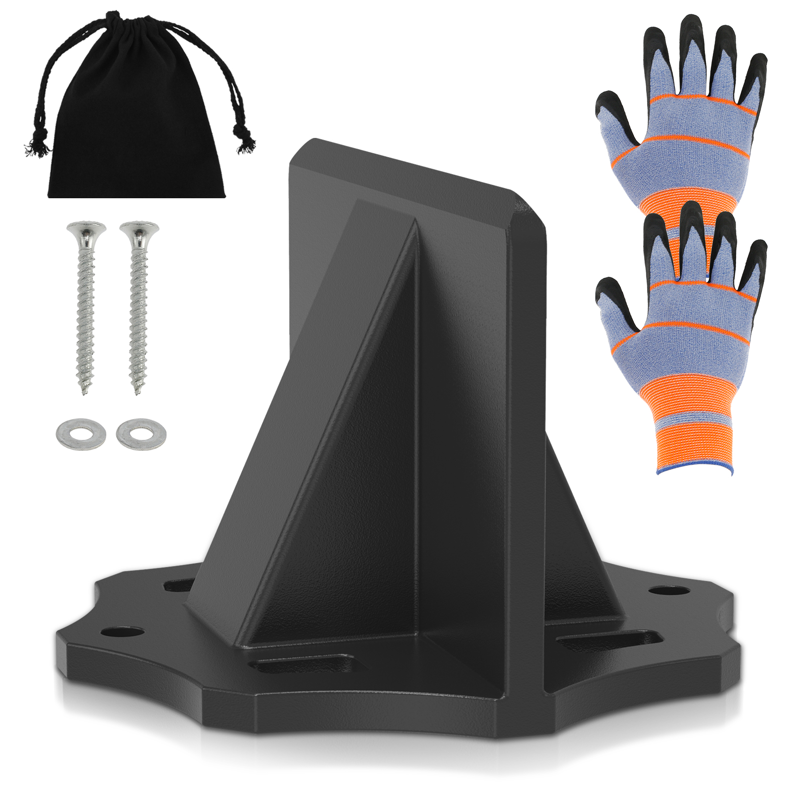 Wood Splitter Manual Log Splitter Kindling Splitting Tool High Carbon Steel Woods Splitting Stand Firewood Splitting Drill Bit: Brown