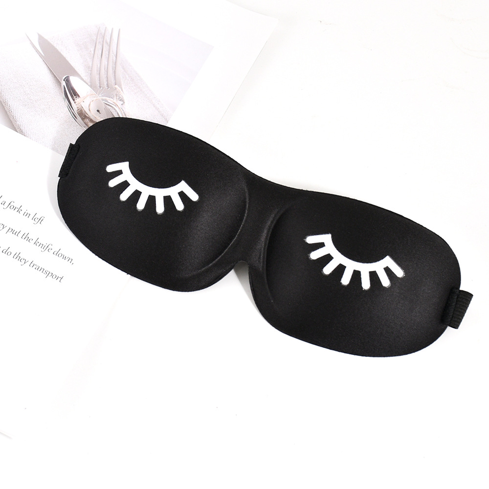 Máscara para dormir 3d, belleza, pestañas, máscara para dormir, sombra de ojos, ayuda para dormir, viajes al aire libre, hogar, descanso de ojos, relajación, cubierta ocular, cuidado de la salud: Multicolor
