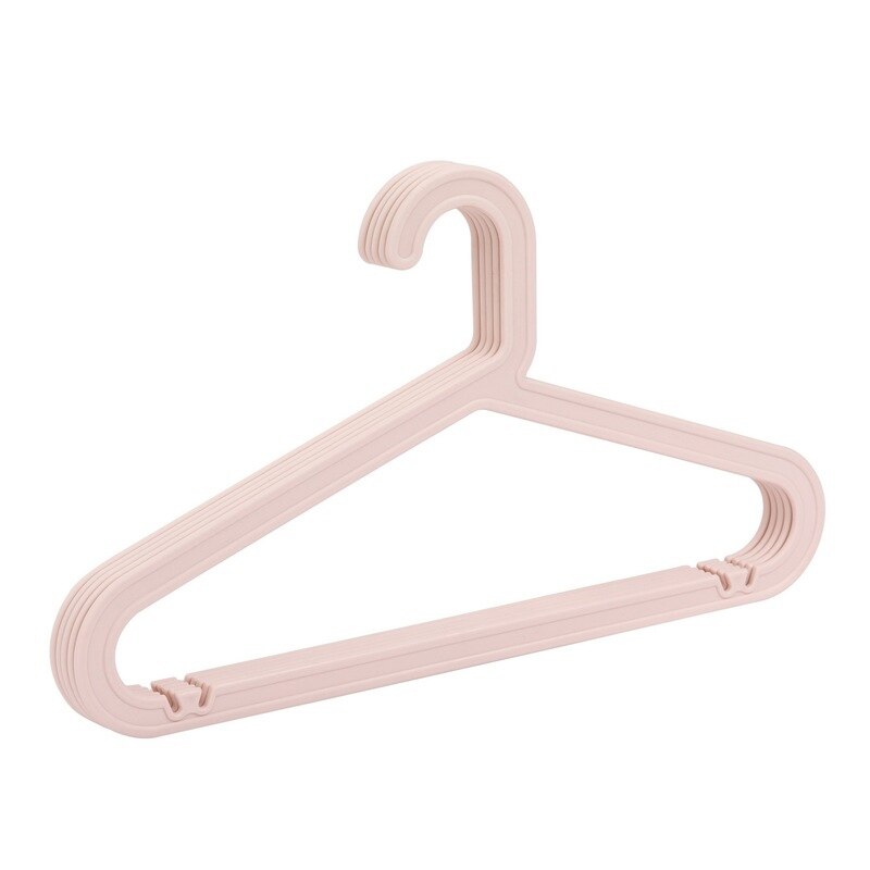 Cintres de rangement de garde-robe, 5 pièces/lot, sans couture, ménage en plastique pour adultes, multi-fonction, antidérapant, cintre de séchage de vêtements: C3