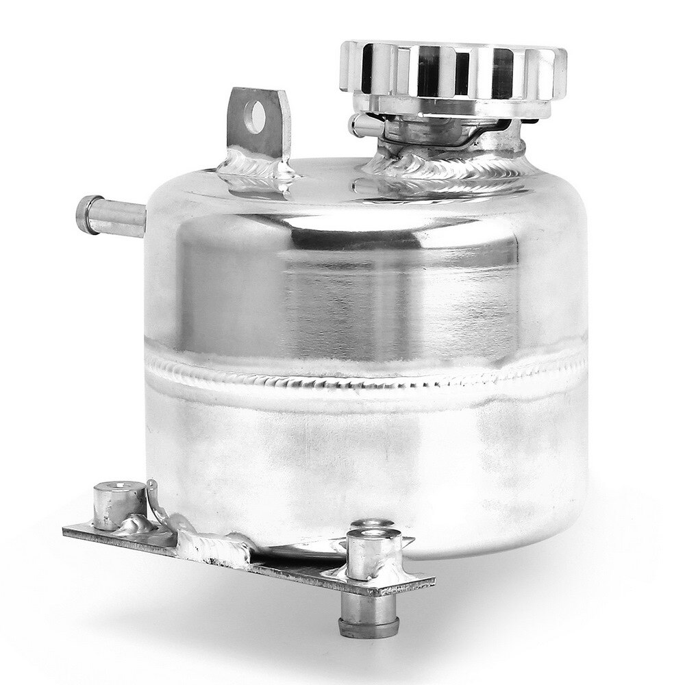 Car Accessories Coolant Header Expansion Overflow Water Tank & Cap for MINI Cooper S R52 R53 Reservoir Aluminum Can YC101471