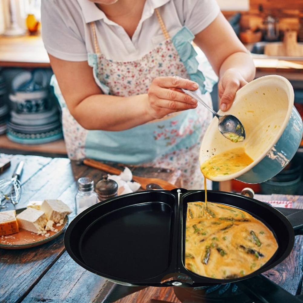 Küche Pfanne Braten Pfanne Mit Klapp Griff Nicht-Stock Pfanne draussen Tragbare Faltbare Topf Schwarz Und Weiß Mit aufbringen braten: Ursprünglich Titel