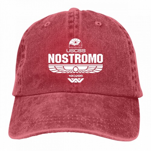 USCSS Nostromo Unisex Soft Casquette Cap Hat Vintage Adjustable Baseball Caps: 8