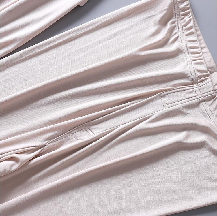 Men's 50% Silk 50% Viscose Base Layer Long Johns Warm Thermal Underwear Set L XL 2XL TG204