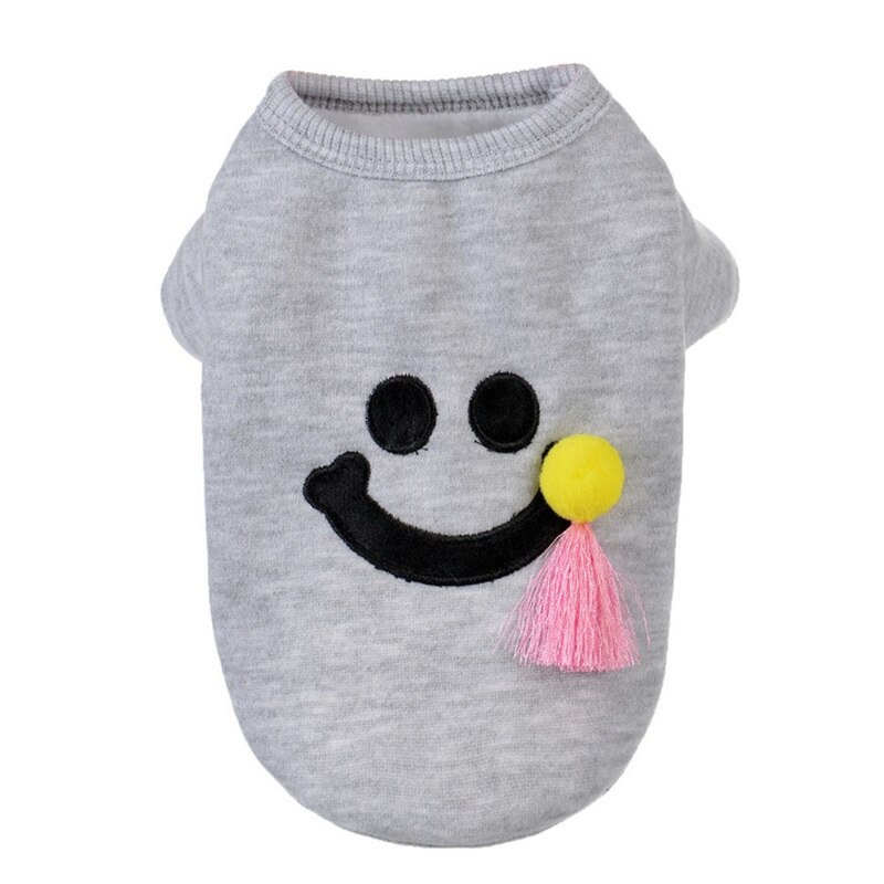 ¡Novedad de ! ropa de para perros y mascotas, ropa con sonrisa de dos patas para primavera y verano para cachorros y perros pequeños