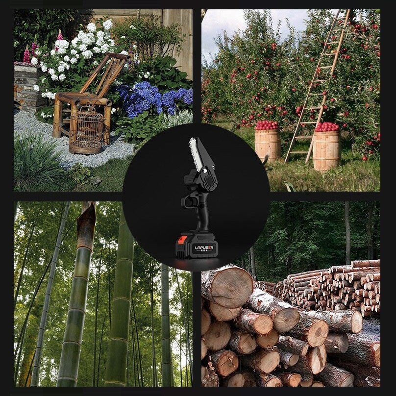 Chainsaw Spare Parts for Electric Chain Saw Mini Partner Metal Lithium Battery Super Power Multifunction Pruning Trees