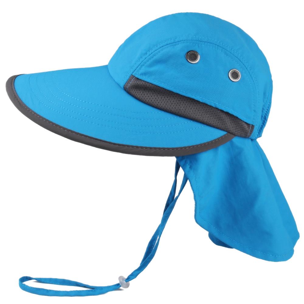 FURTALK Summer Hat Kids Sun Hats with Neck Flap Gi – Grandado