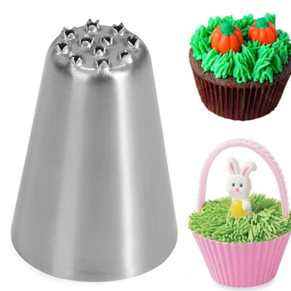 Edelstahl Spritzbeutel-Düse – Russische Zuckerguss-Düse, Wiederverwendbare Backform Für Kekse & Kuchen