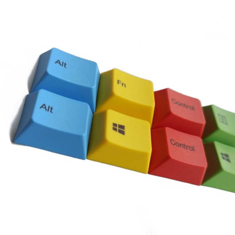 8Pcs 1.25U PBT Dye Sublimation KeyCaps Mechanical Keyboard Keycaps for Cherry MX Switch R1 Keycaps