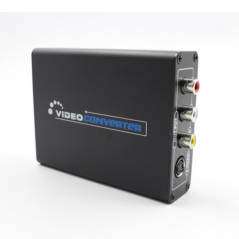 Hdmi-kompatibel til av s-video cvbs video omformer  hd 3 rca kompis/ntsc bytte om hdmi-kompatibel bytter adapter til tv pc nyeste
