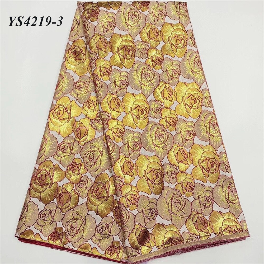 De Laatste Mode Stijl Zwart En Wit Organza Kant Stof 5 Yards Trouwjurk Kant: 3