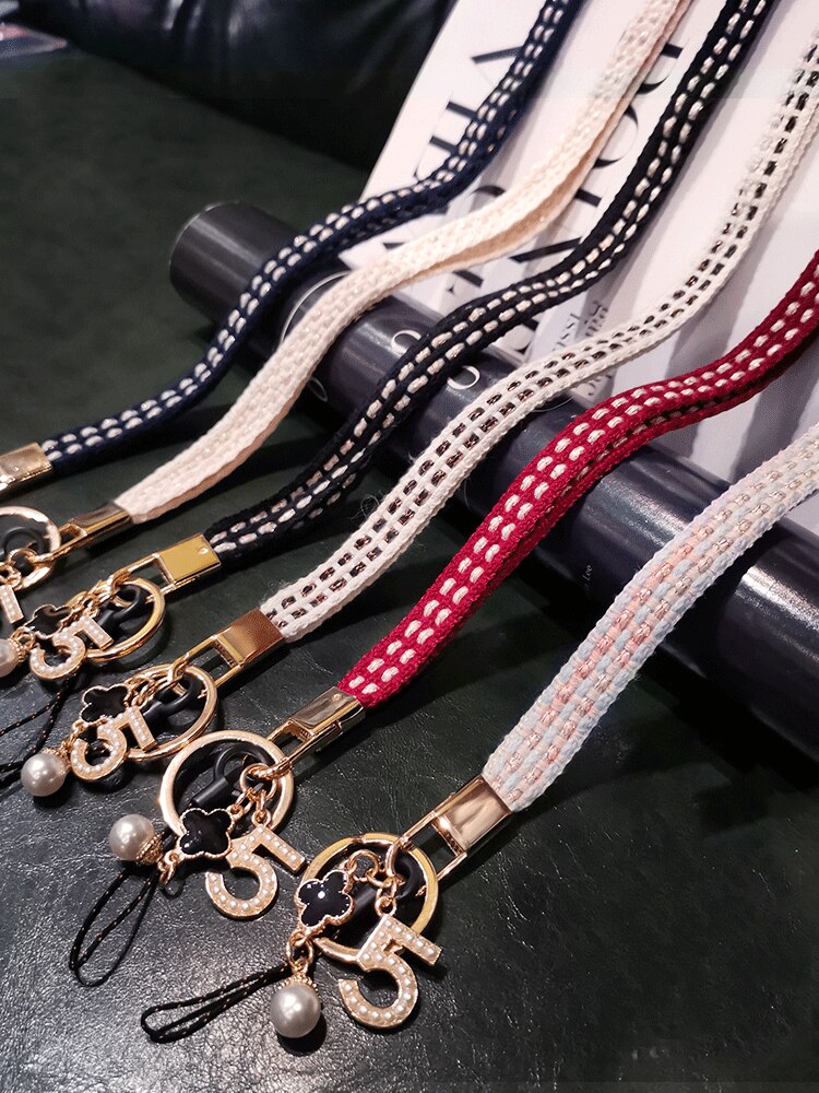 vier Blatt Klee Telefon Schlüsselband Gurt Für iphone huawei redmi samsung xiaomi praktisch Ich würde Karte Lange Hängen Seil Schnur