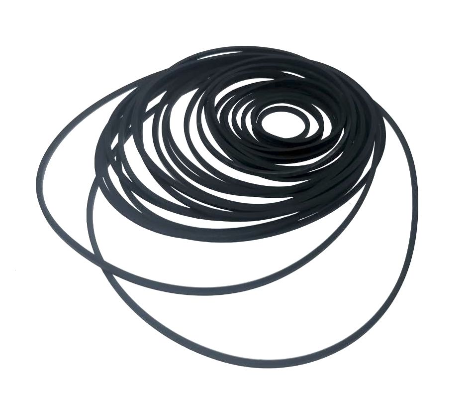 Ceinture mixte carrée et plate pour enregistreur de vidéos, lecteur optique DVD, baladeur, répéteur