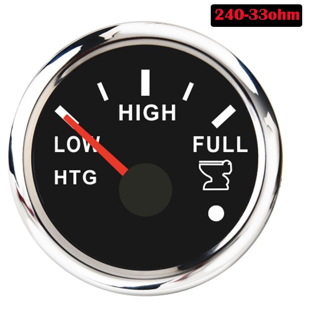 Universal 52MM Digital Car Boat Holding Tank Level Gauge Meter Fit for Boat Water Sender Unit Water Level Sewage Sensor150-500mm: BS 240ohm