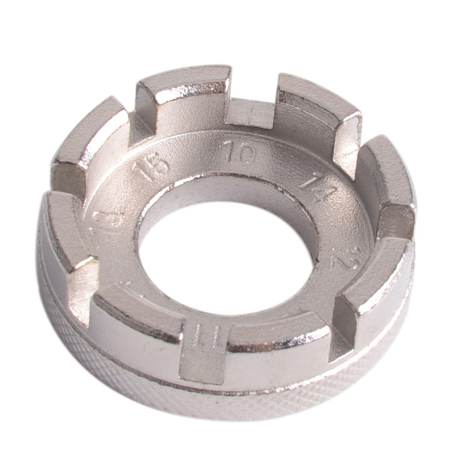 ZTTO Ultralight Bicycle Spoke Tension Meter Tool For MTB Road bike Wheel Spokes Builder Repair Checker Indicator Accurate Tool: Silver spoke Tool