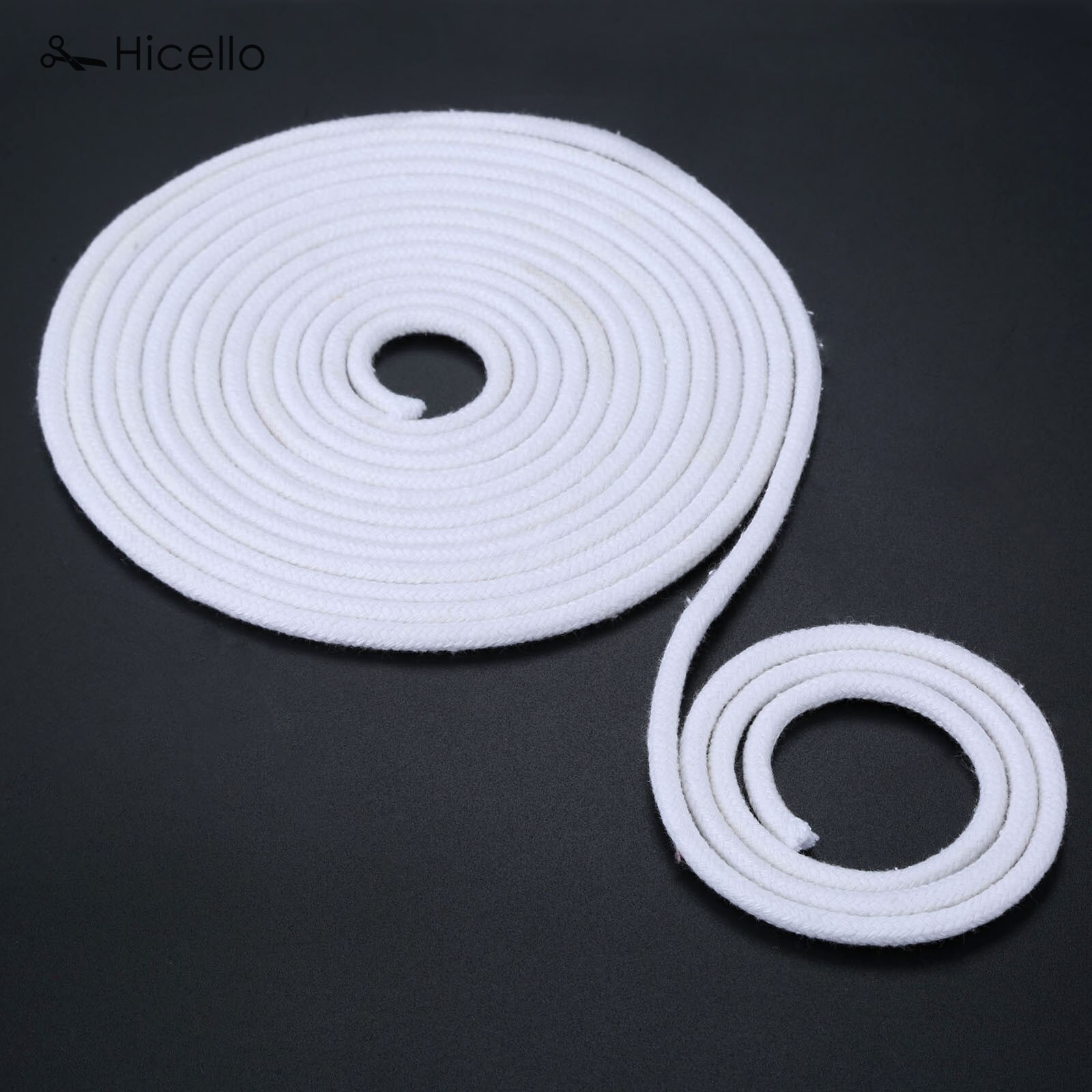 4m/6m/10m Lamp Wick Cotton Core Candle Making DIY 6mm Mellow Full Plump Villus Oil Burner Kerosene Lamp Alcohol Lighting Hicello: 4M