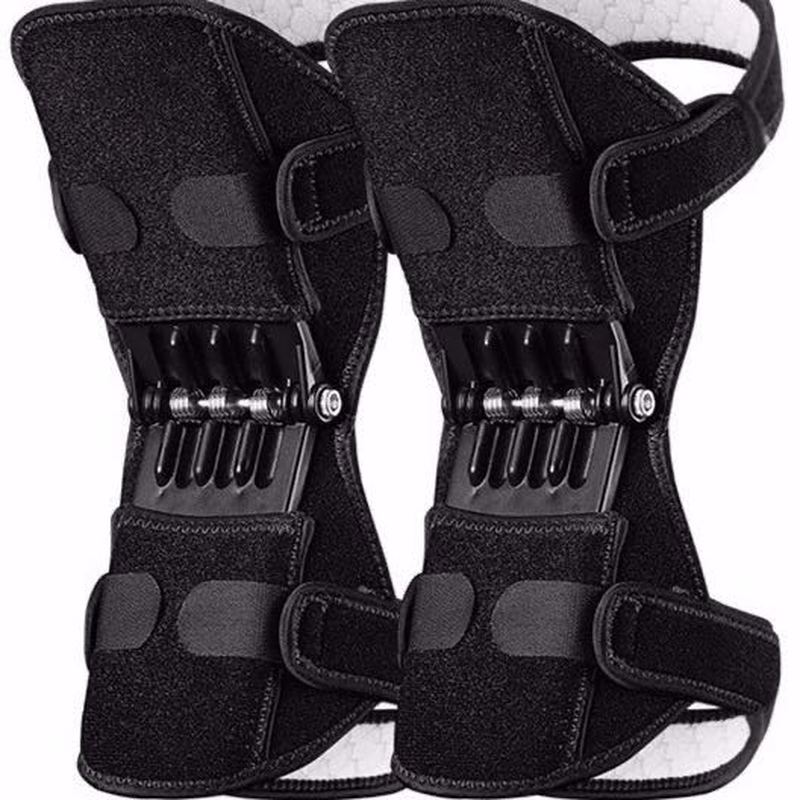 Joint Support Knee Pads Knee Patella Strap Non-slip Power Knee Stabilizer Pads Lift Spring Force Knee Booster Tendon Brace