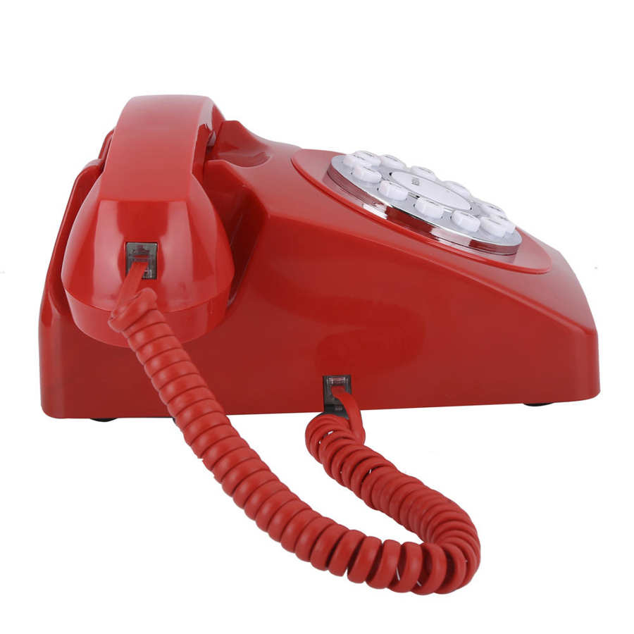Retro Telephone European Home Landline Old Phones Desktop Corded Fixed Telephone for Home office Hotel landline telephone