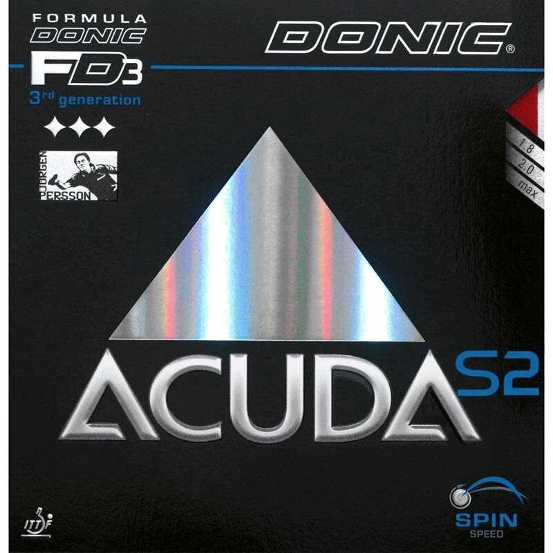 Donic original Acuda S1 S2 S3 Tenis De Mesa espinillas De goma con esponja De Ping Pong Tenis De Mesa