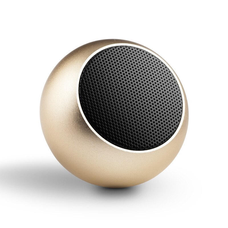 Bluetooth Speaker Amplified Mini Bluetooth Sound Box Soundbar Outdoor Draagbare Draadloze Luidsprekers Legering: Goud