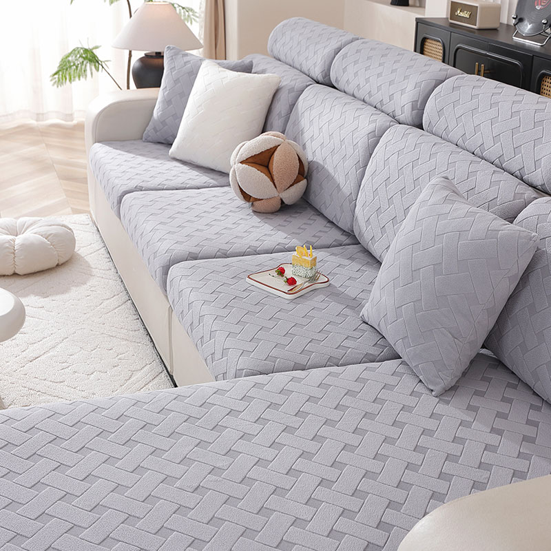 Elastic Sofa Cover Luxury Adjustable Elastic Couch Cover for Living Room Sofa Seat Cover 1 2 3 4 seat l shaped full set