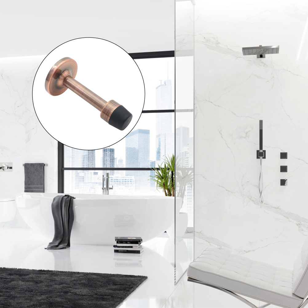 Door Stop Wall Protector Stainless Steel Door Stopper Bedroom Door Stops