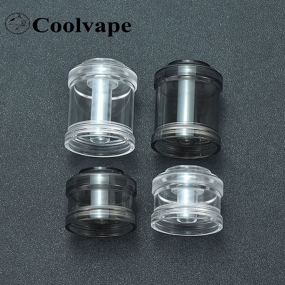 sxk Flash e Vapor V4.5S+ RTA MTL Atomizer SteamTuners Nano BellCap pc material bellcap with 510 mtl drip tip resin: 4-BELLCAP