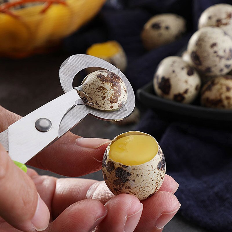 Vogel Tool Kwartel Ei Duif Schaar Eierschaal Cutter Blade Clipper Keuken Sigaar Opener Egg Gereedschap Keuken Accessoires Gadgets