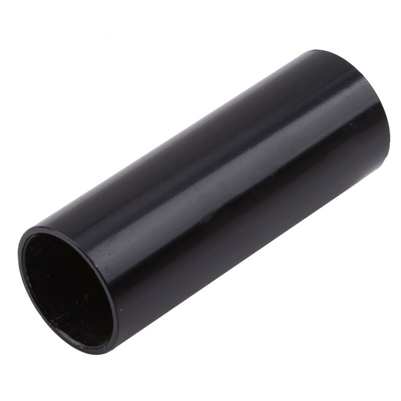 Musikinstrumentenzubehör, finger-slide-spielzeug aus schwarzem, verchromtem stahl